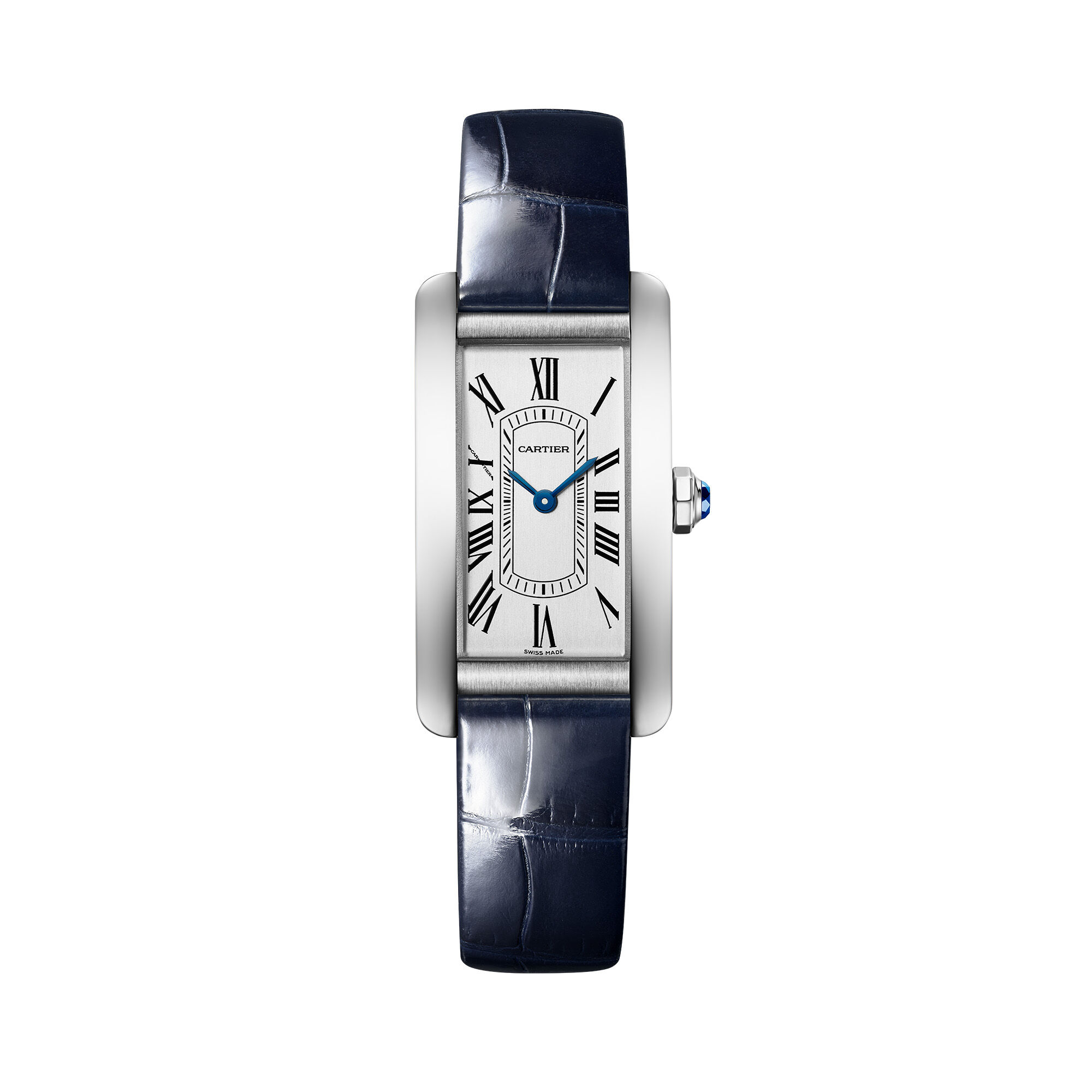 Cartier Tank Américaine Small Quartz 35 X 19 mm Stainless Steel 